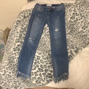 Free People blue jeans